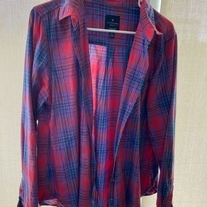 Lightweight boyfriend flannel